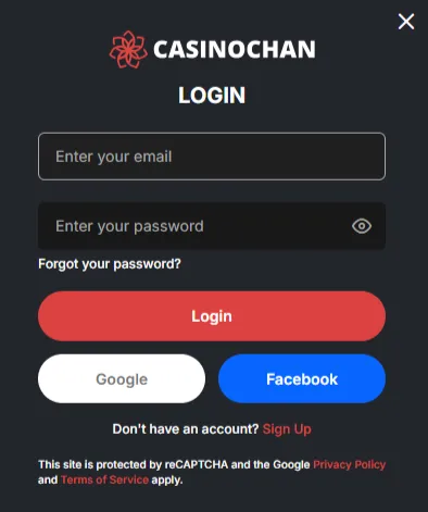 casinochan login